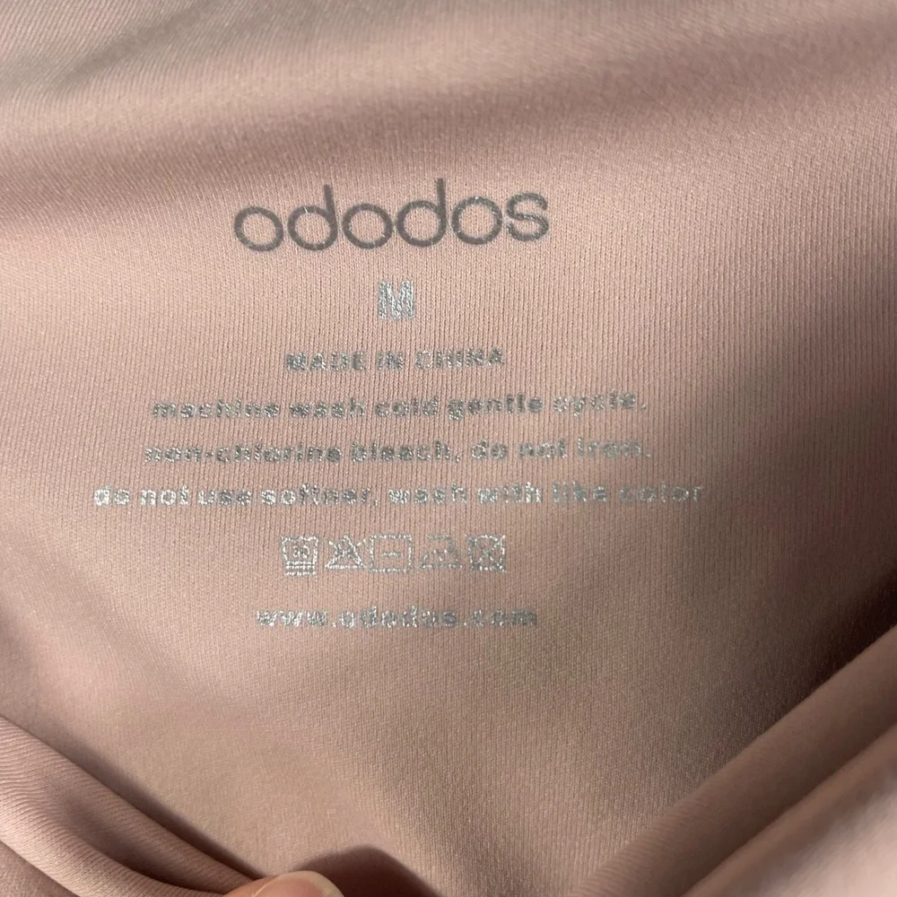 Ododos Crossover Waist Leggings – Size M‎ – Pink Nude – High Rise Yoga Pants